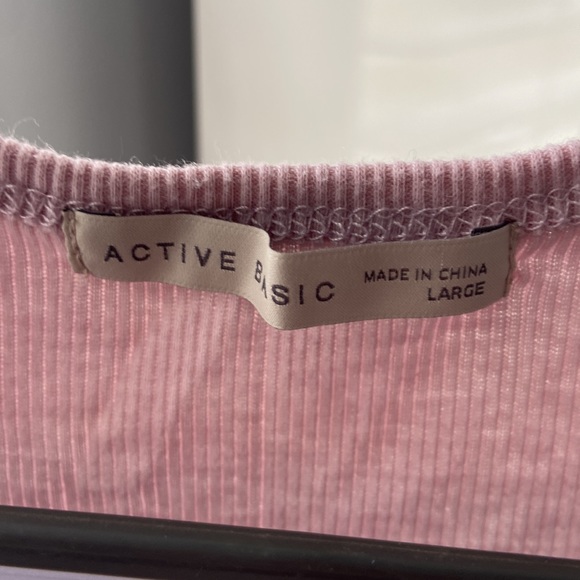 Basic Pink Razor Back Tank - Picture 2 of 4